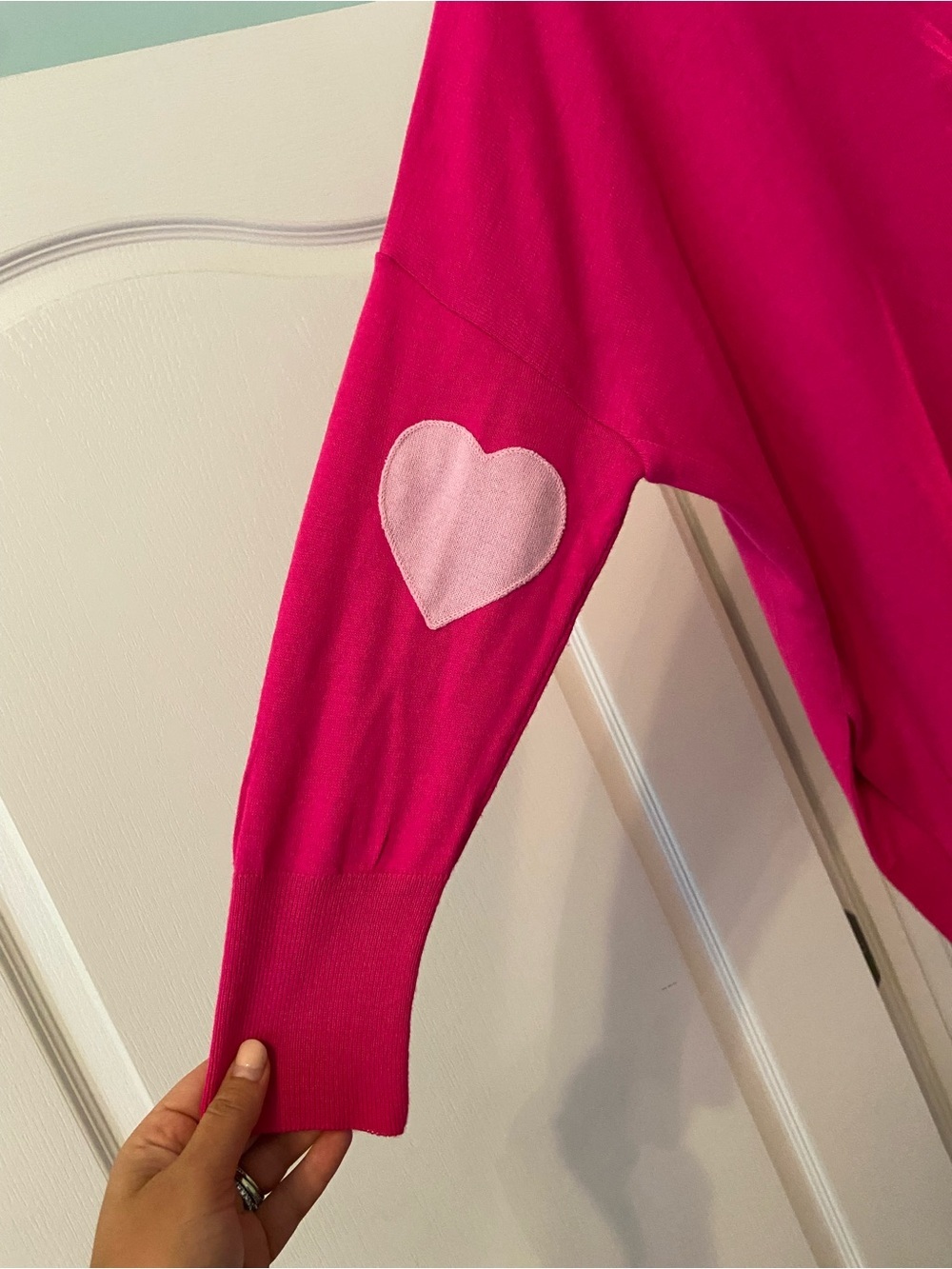 Mersea Amour Hot Pink J'Adore Sweater - Picture 5 of 12